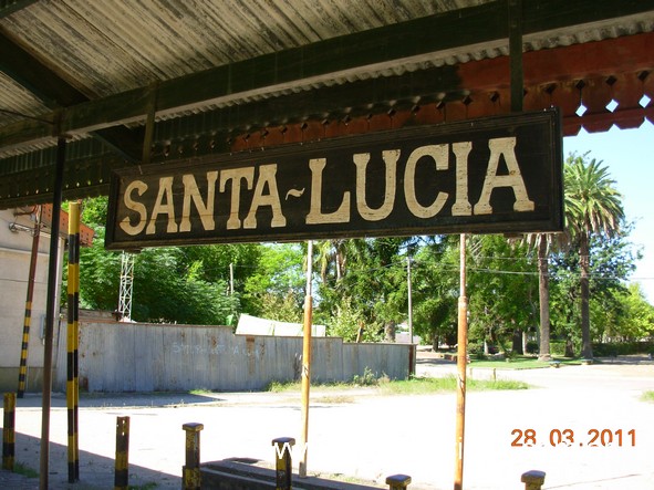 Foto: Estacion Santa Lucia - Santa Lucia (Canelones), Uruguay