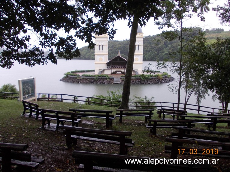 Foto: Iglesia sumergida de Itá - Ita (Santa Catarina), Brasil