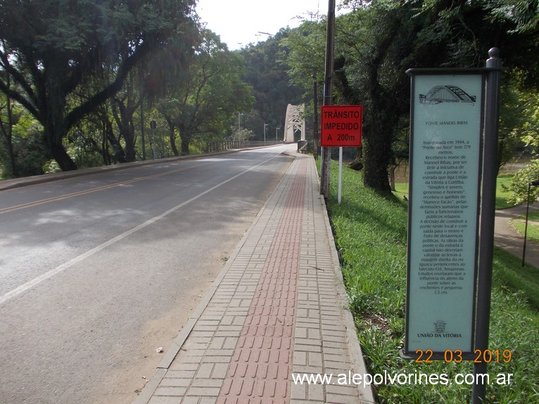 Foto: Uniao da Vitoria BR - Puente Manuel Ribas - Uniao Da Vitoria (Paraná), Brasil