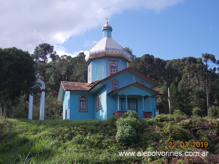 Foto: Uniao da Vitoria BR - Iglesia Ucraniana Santa Ana - Uniao Da Vitoria (Paraná), Brasil
