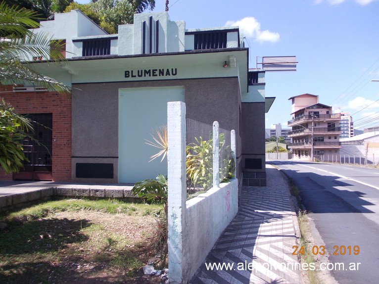 Foto: Estacion Blumenau BR - Blumenau (Santa Catarina), Brasil