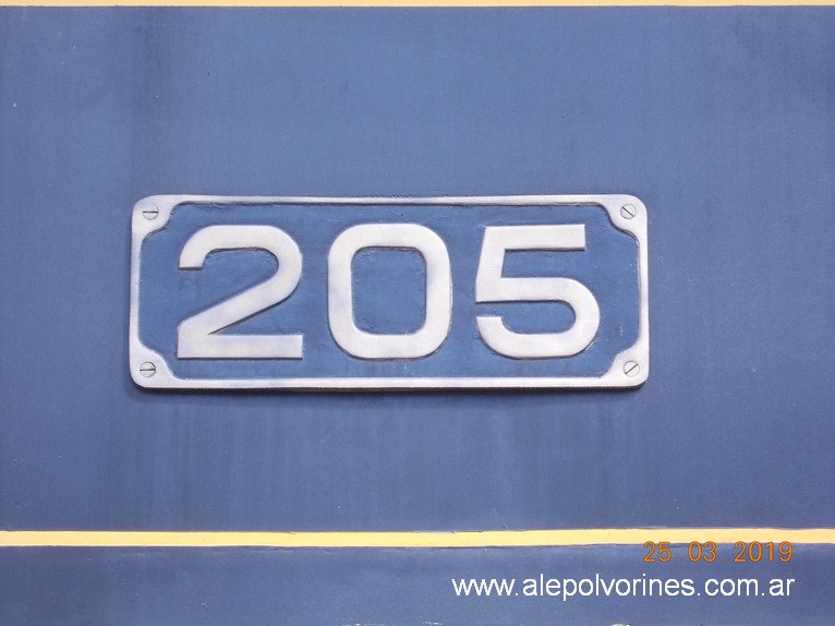 Foto: Locomotora Baldwin - Turabaro BR - Tubarao (Santa Catarina), Brasil