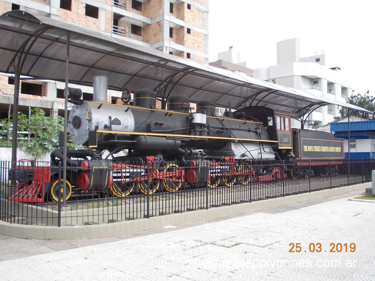 Foto: Locomotora Baldwin - Turabaro BR - Tubarao (Santa Catarina), Brasil