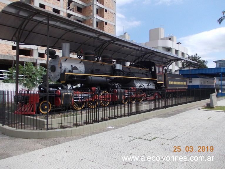 Foto: Locomotora Baldwin - Turabaro BR - Tubarao (Santa Catarina), Brasil