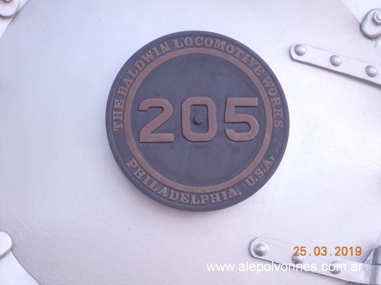 Foto: Locomotora Baldwin - Turabaro BR - Tubarao (Santa Catarina), Brasil