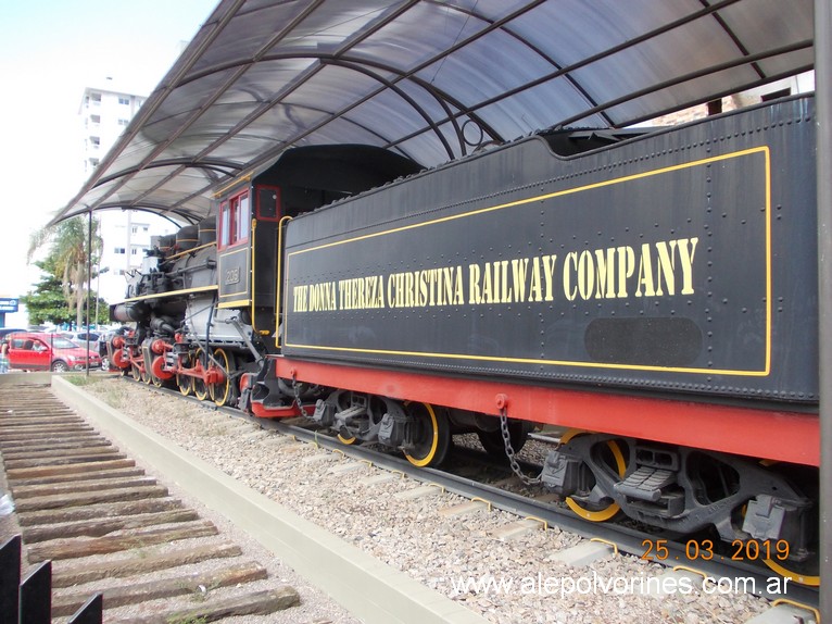 Foto: Locomotora Baldwin - Turabaro BR - Tubarao (Santa Catarina), Brasil