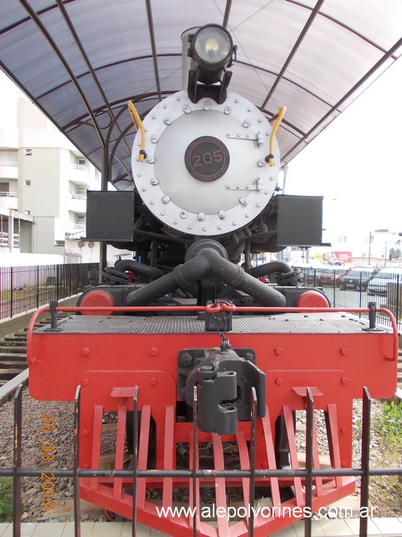 Foto: Locomotora Baldwin - Turabaro BR - Tubarao (Santa Catarina), Brasil