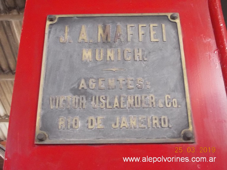 Foto: Museo Ferroviario de Turbarao BR - Tubarao (Santa Catarina), Brasil