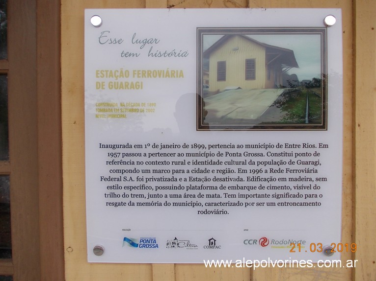 Foto: Estacion Guaragi BR - Guaragi (Paraná), Brasil