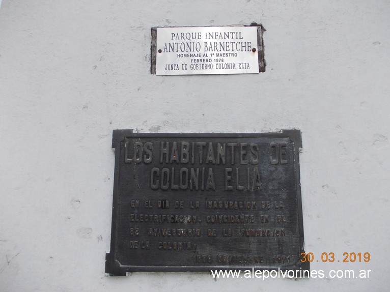 Foto: Plaza de Colonia Elia - Colonia Elia (Entre Ríos), Argentina