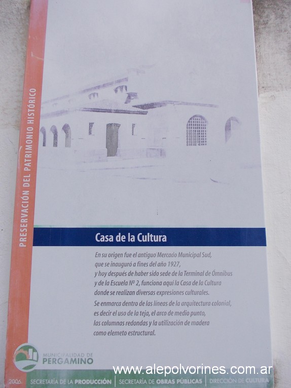 Foto: Mercado Municipal de Pergamino - Pergamino (Buenos Aires), Argentina