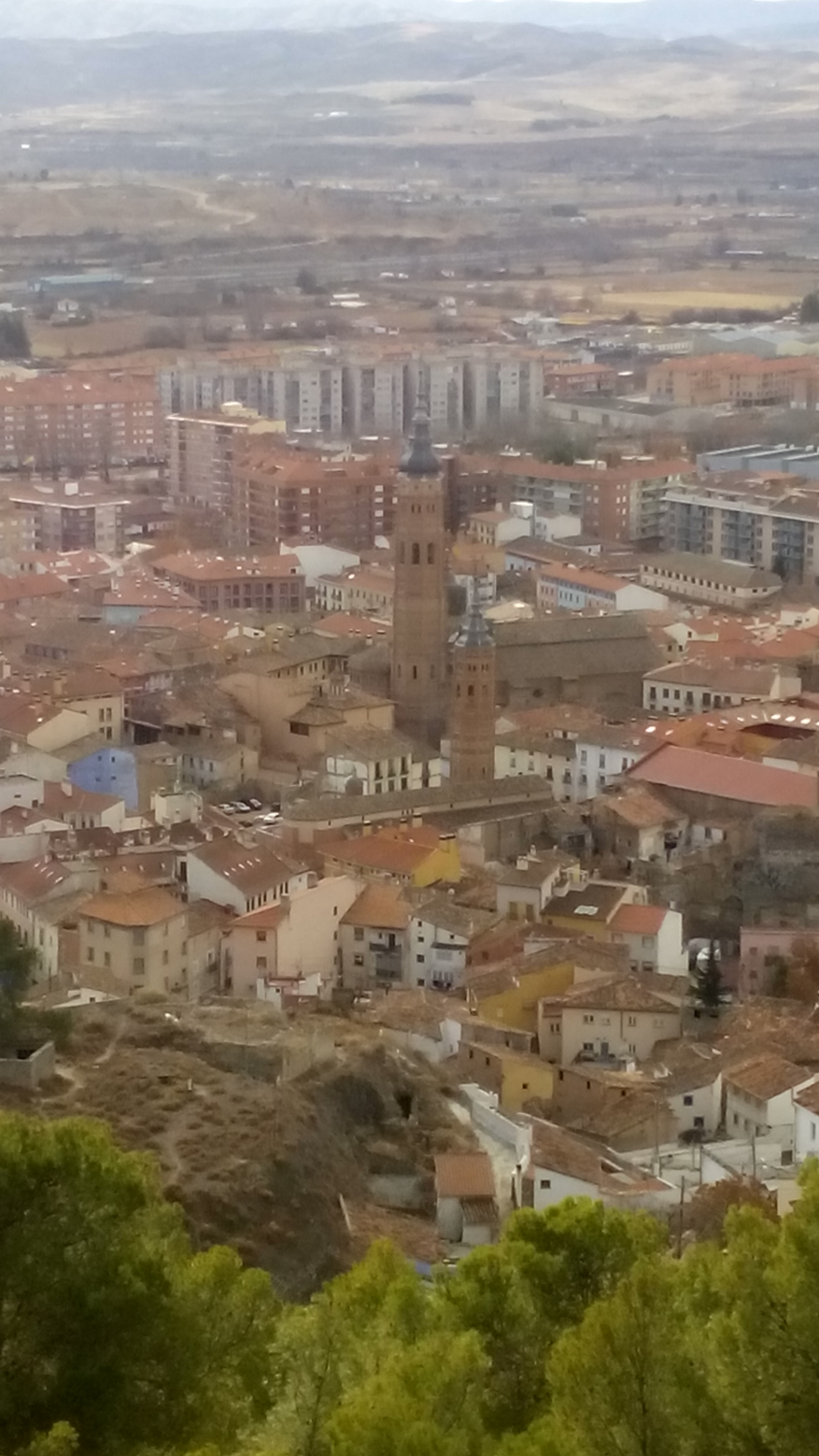 Foto: Vista desde el castillo mayor - Calatayud (Zaragoza), España