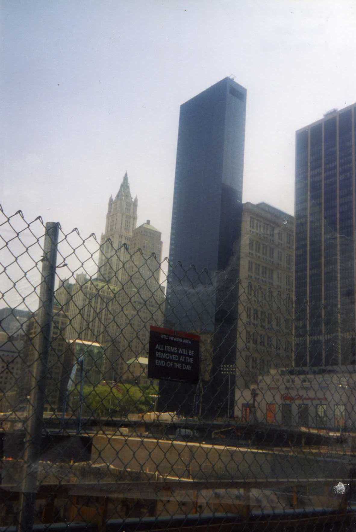 Foto: Zona Cero del 11-S en 2002 - New York City (New York), Estados Unidos