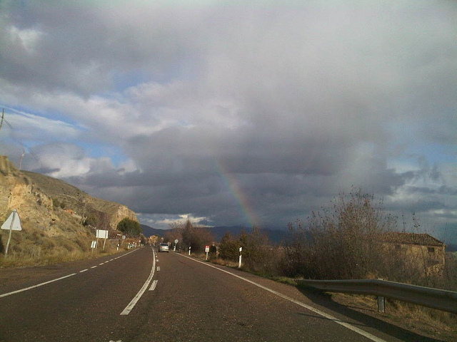 Foto: N II entre Terrer y Calatayud - Calatayud (Zaragoza), España