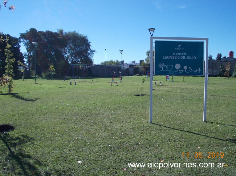 Foto: Plazoleta Leones de 9 de Julio - 9 de julio (Buenos Aires), Argentina