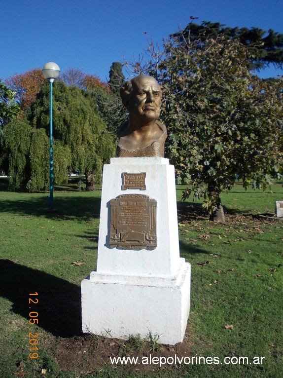Foto: Busto Domingo Sarmiento - 9 de Julio - 9 de julio (Buenos Aires), Argentina