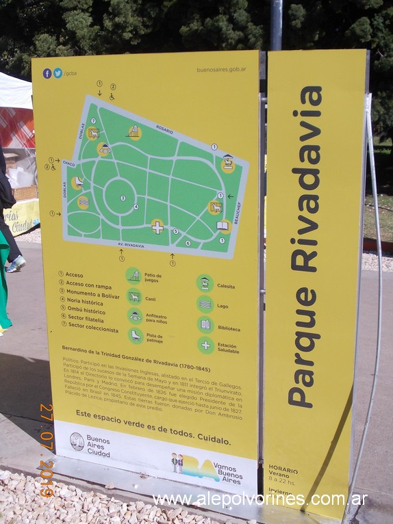 Foto: Caballito - Parque Rivadavia - Caballito (Buenos Aires), Argentina