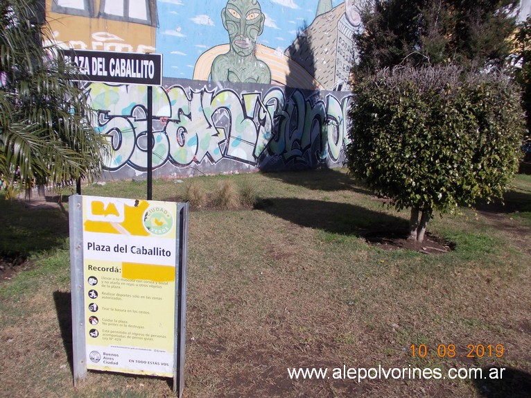 Foto: Caballito CABA - Plaza del Caballito - Caballito (Buenos Aires), Argentina