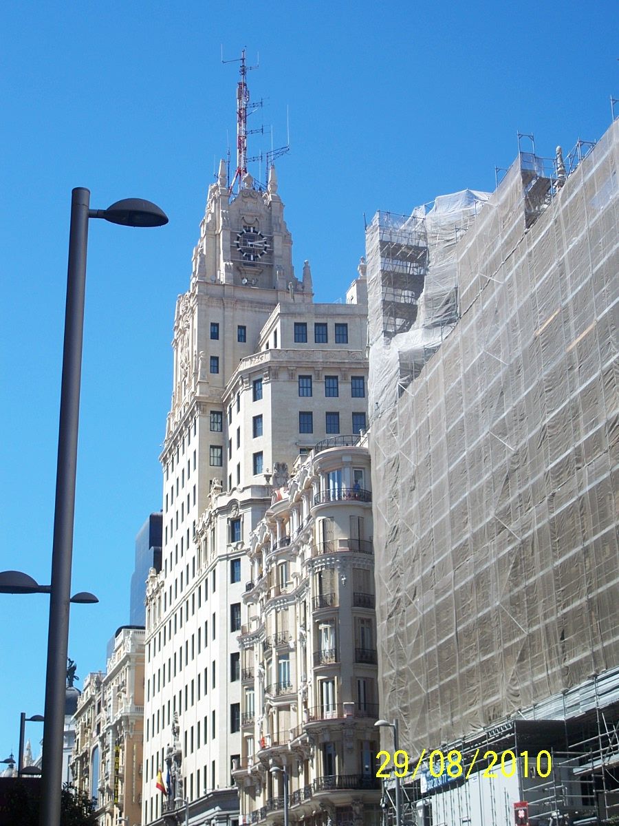 Foto: Edificio de la telefónica en la Gran Vía - Madrid (Comunidad de Madrid), España