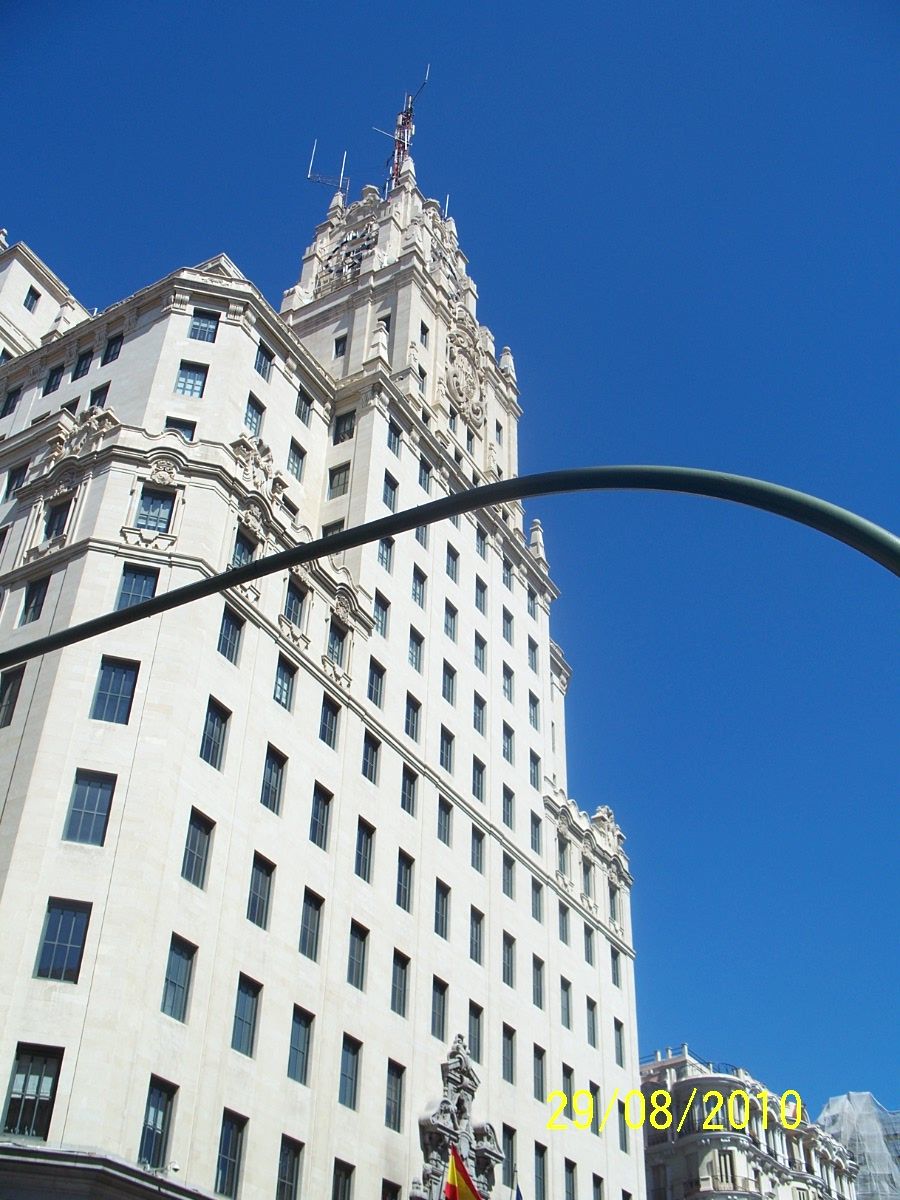 Foto: Edificio de la telefónica en la Gran Vía - Madrid (Comunidad de Madrid), España