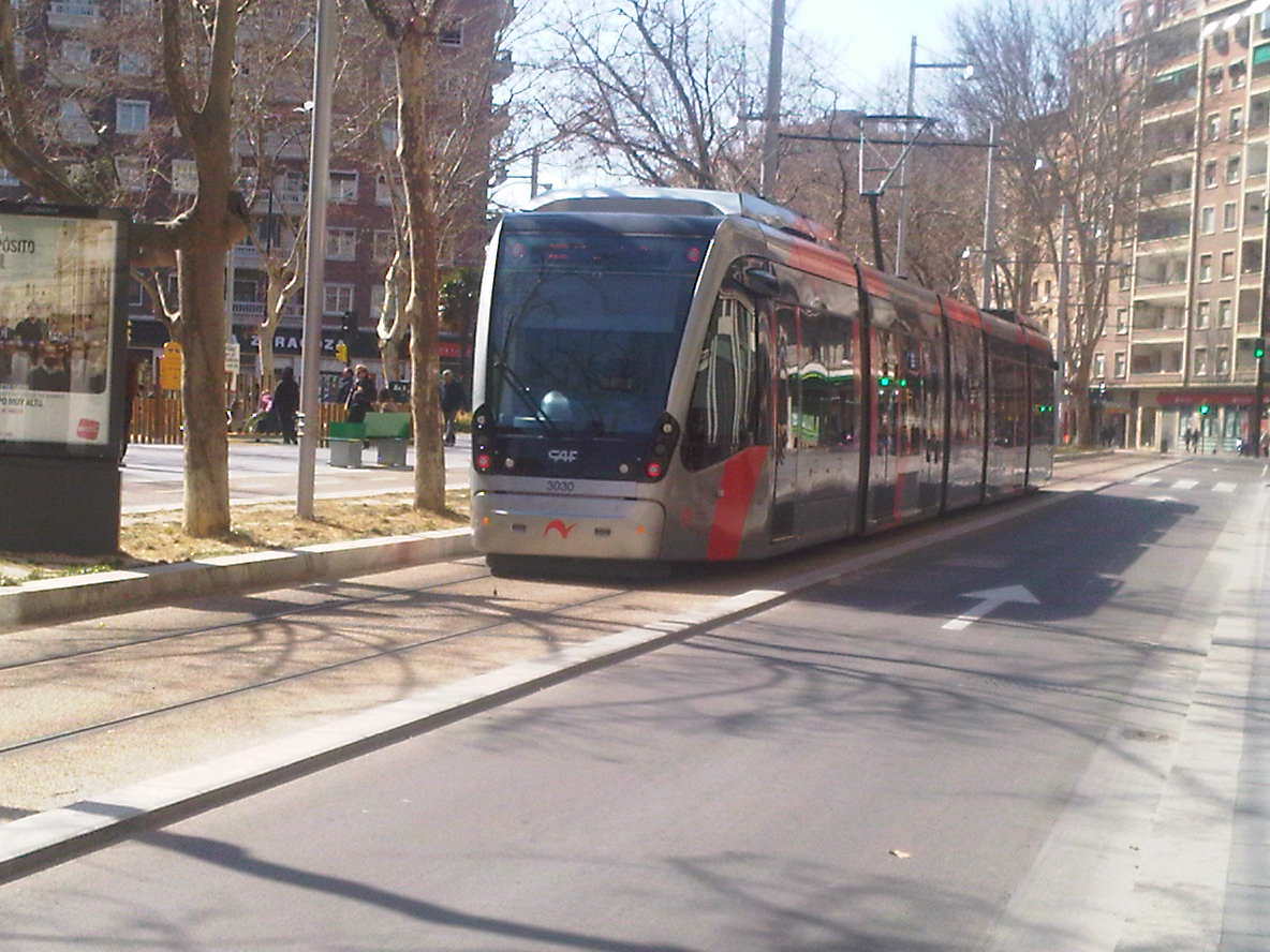 Foto: Tranvia - Zaragoza (Aragón), España