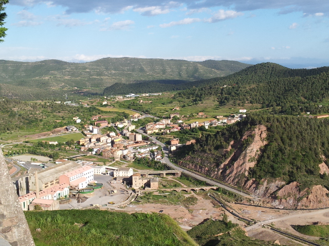 Foto de Cardona (Lleida), España