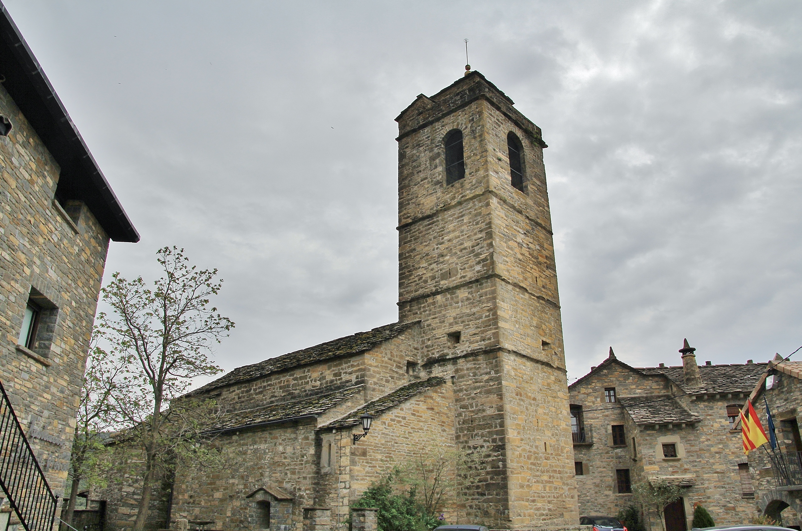 Foto: Centro histórico - El Pueyo de Araguás (Huesca), España