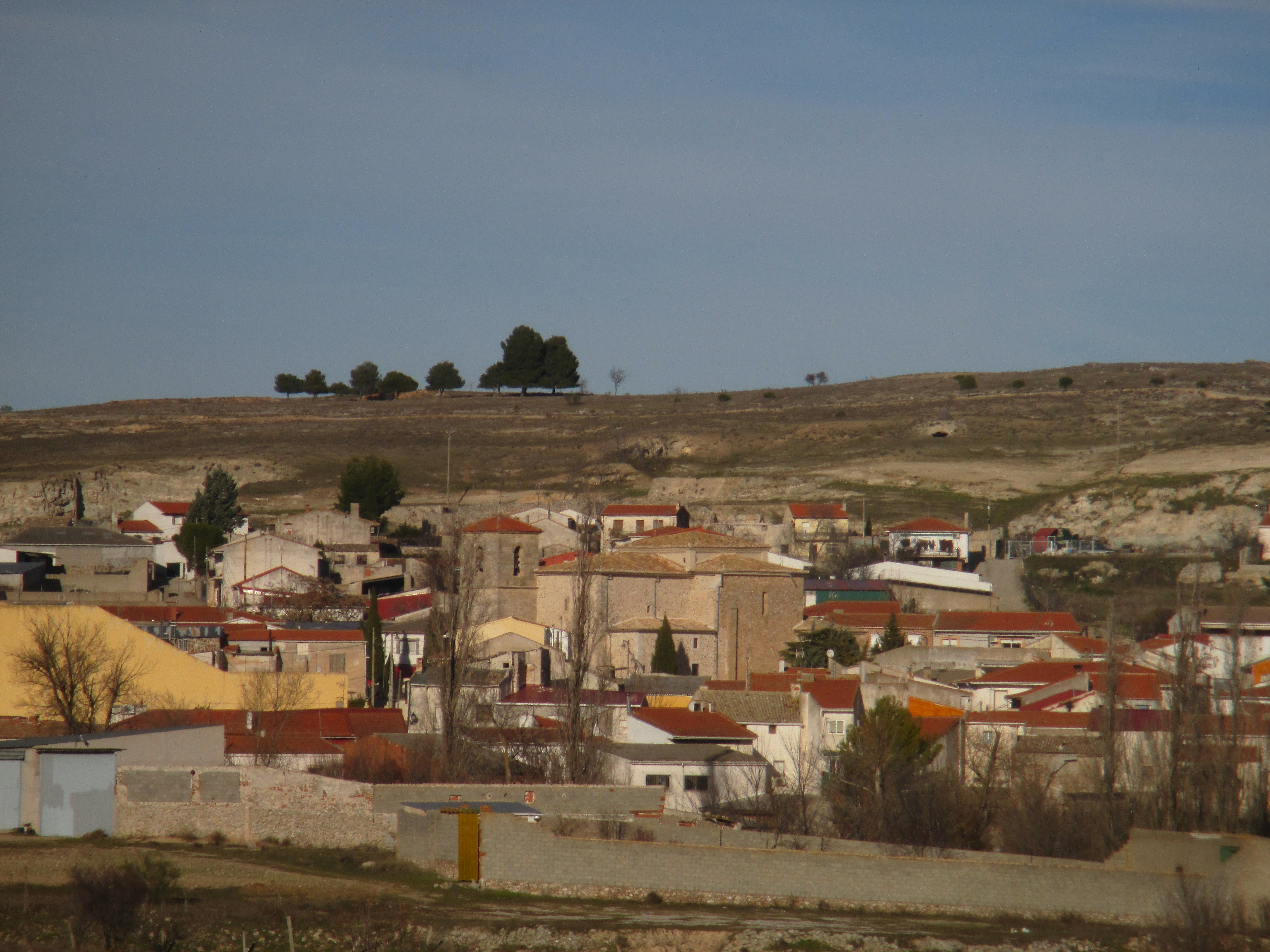 Foto: Bonita vista del pueblo - Mazuecos (Guadalajara), España