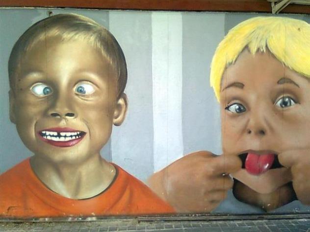 Foto: Original pintura mural en Monseñor Oscar Romero - Madrid (Comunidad de Madrid), España