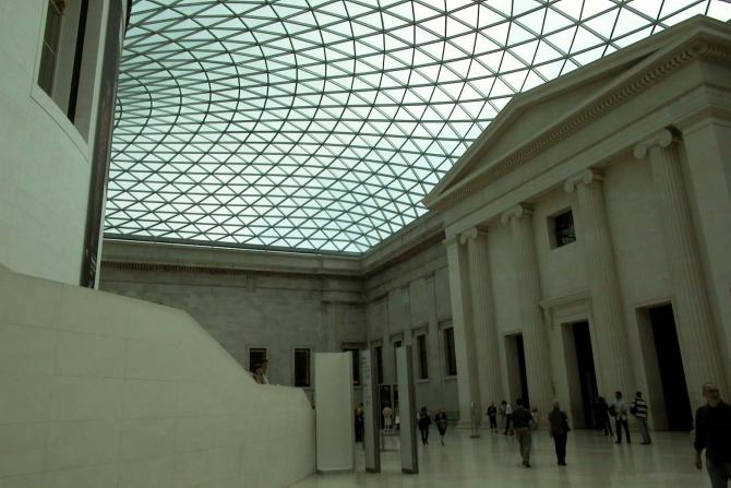 Foto: Gran atrio de Isabel II en el Museo Británico - Londres (England), El Reino Unido
