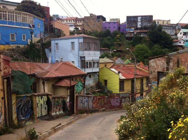 Foto: Los alegres colores de Cerro Alegre - Valparaíso, Chile