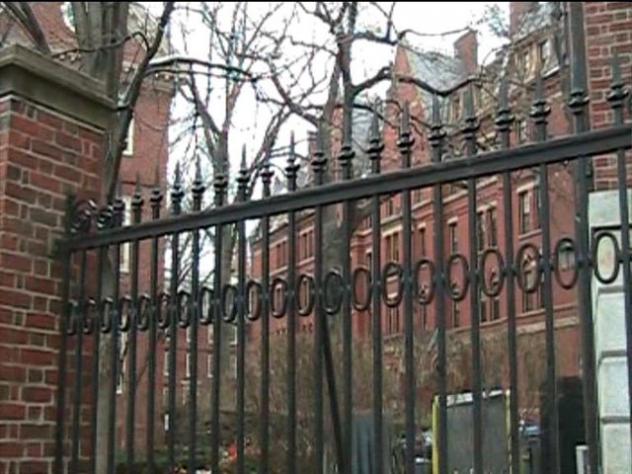 Foto: Rejas en el campus - Harvard (Massachusetts), Estados Unidos