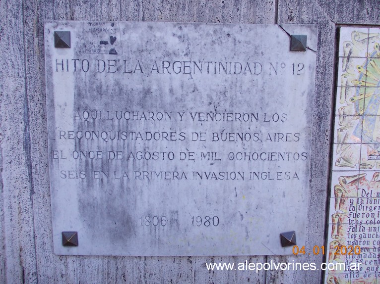 Foto: Hito de la Argentinidad N° 12 - Retiro (Buenos Aires), Argentina