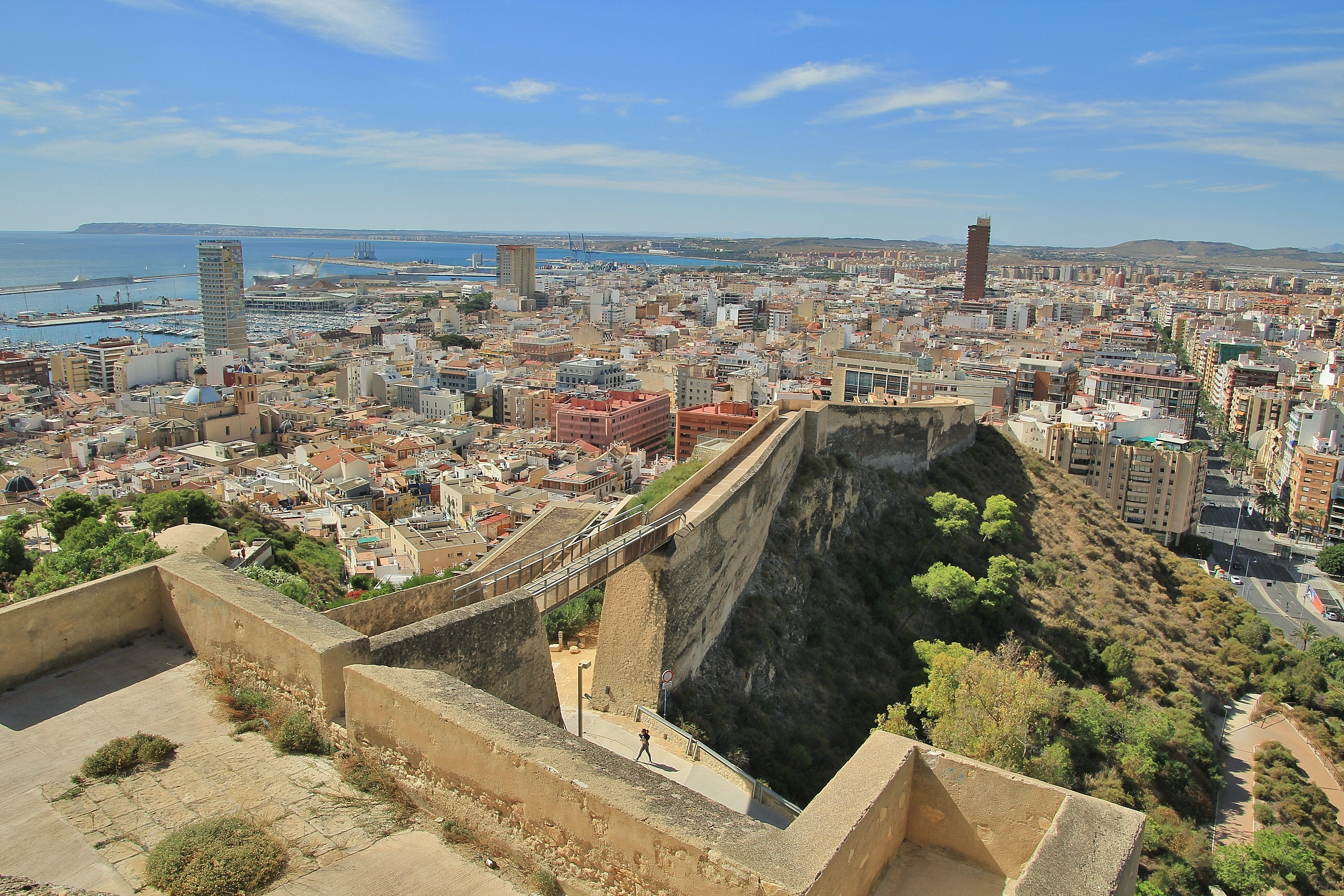 Foto: Vistas desde el castillo - Alicante (Comunidad Valenciana), España