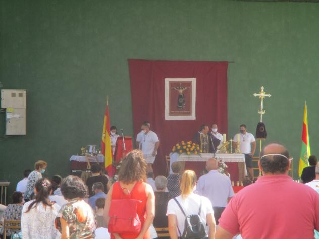 Foto: Oficios religiosos al descubierto por el Covid-19 - Almoguera (Castilla La Mancha), España