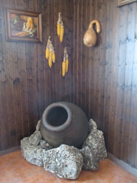 Foto: Interior decorativo de un restaurante de la localidad - Tielmes (Comunidad de Madrid), España