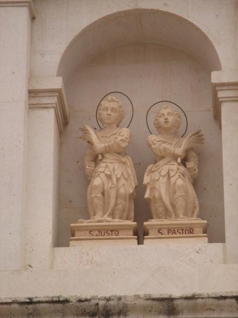 Foto: Los Santos niños Justo y Pastor naturales de la localidad - Tielmes (Comunidad de Madrid), España