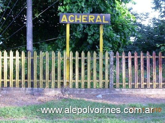 Foto: Estacion Acheral - Acheral (Tucumán), Argentina