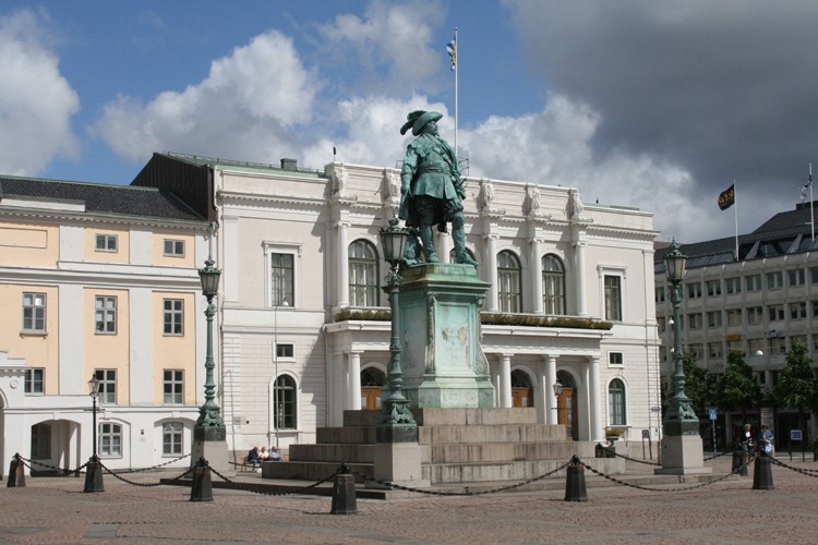 Foto: Gustav Adolfs Torg - Gotemburgo, Suecia
