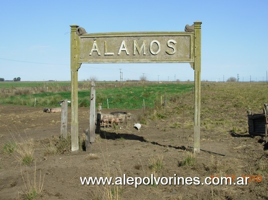 Foto: Estacion Alamos - Alamos (Buenos Aires), Argentina