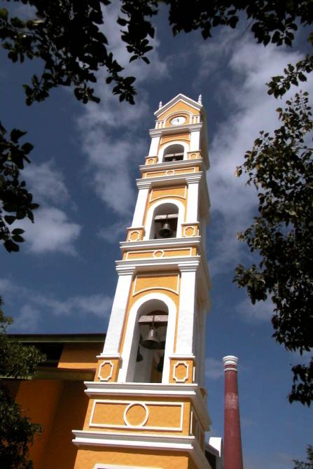 Foto: Torre de la iglesia - XCaret (Quintana Roo), México