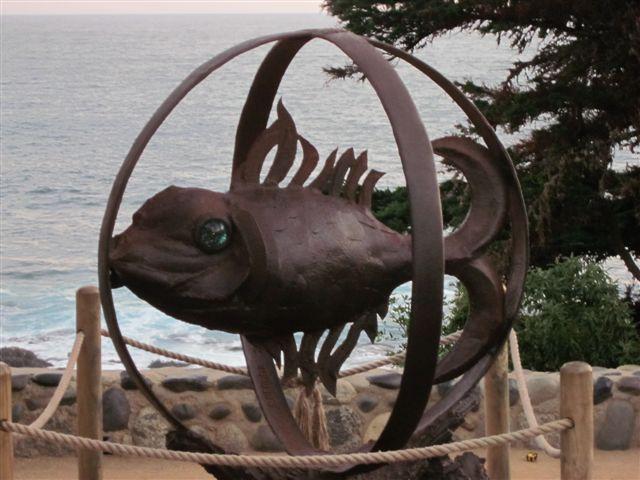 Foto: El mar desde la casa de Pablo Neruda - Isla Negra (Valparaíso), Chile