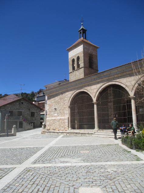 Foto: La iglesia de San Sebastian - Cercedilla (Madrid), España