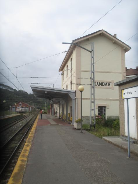 Foto: Estación de tren - Candás (Asturias), España