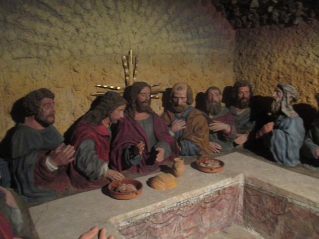 Foto: Última cena a tamaño real en la ermita de San Sebastián - Móndejar (Guadalajara), España