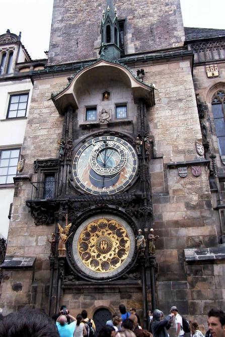 Foto: El conocido reloj astronómico - Praga (Hlavní Mesto Praha), República Checa