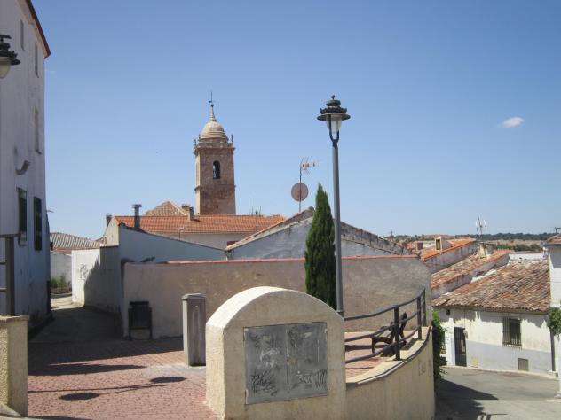 Foto: Vista desde la parte construida más  alta - Móndejar (Guadalajara), España
