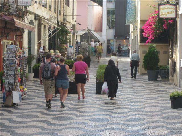 Foto: Calle peatonal en el centro - Cascais (Lisbon), Portugal