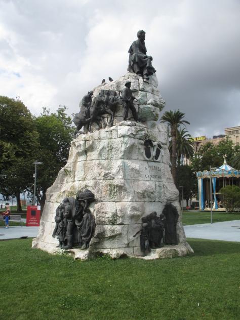 Foto: Monumento al escritor Pereda - Santander (Cantabria), España