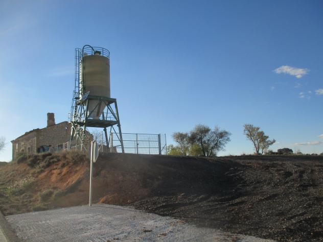 Foto: Silo y casilla de peones camineros - Brea de Tajo (Madrid), España